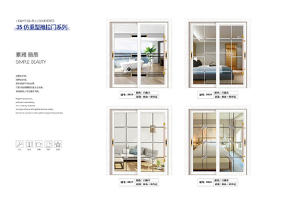 35 仿重型推拉门系列-5