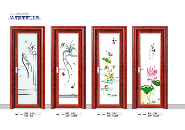 35 平面平开门系列-5